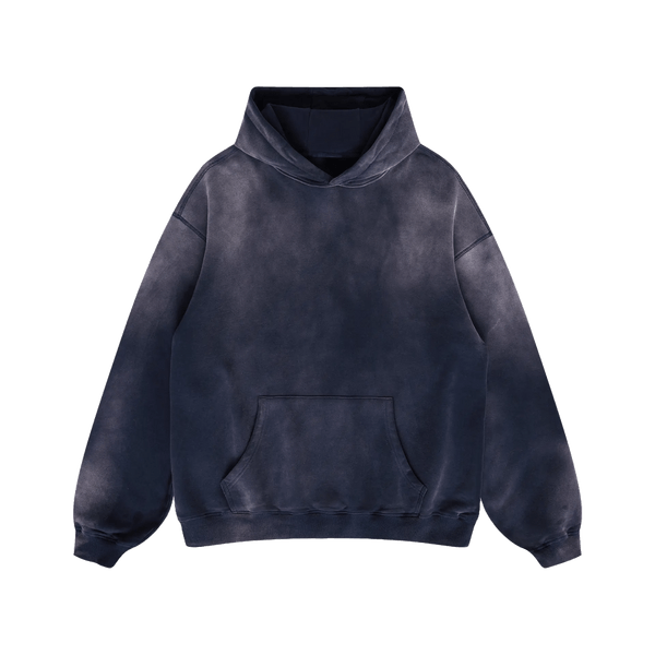 PABLO VINCI Sun fade damage sweat Mサイズ Sun Faded Hoodie | ダメージ加工 ヴィンテージ感 ドロップ